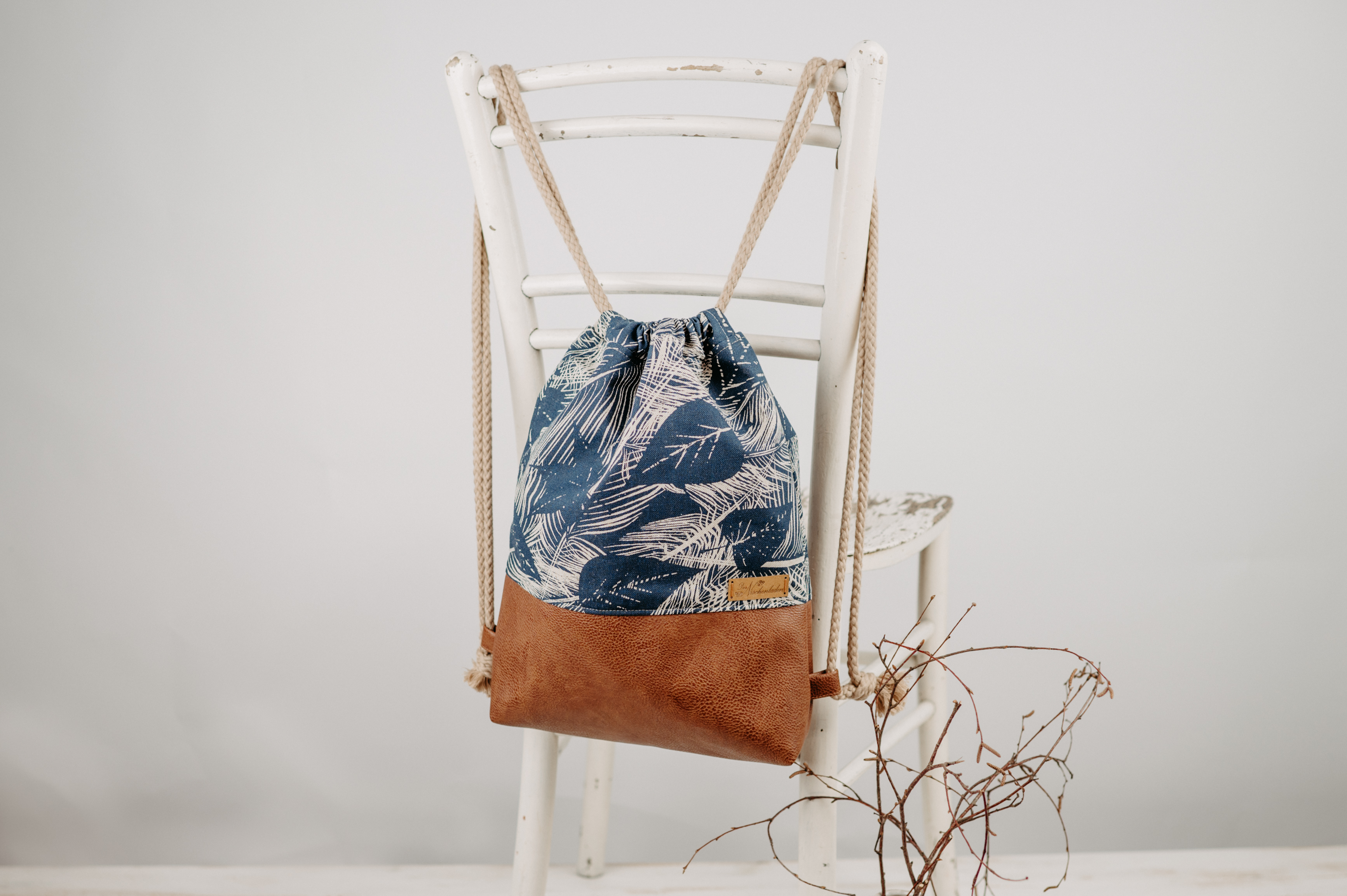 Festivalbag jungle fever blue