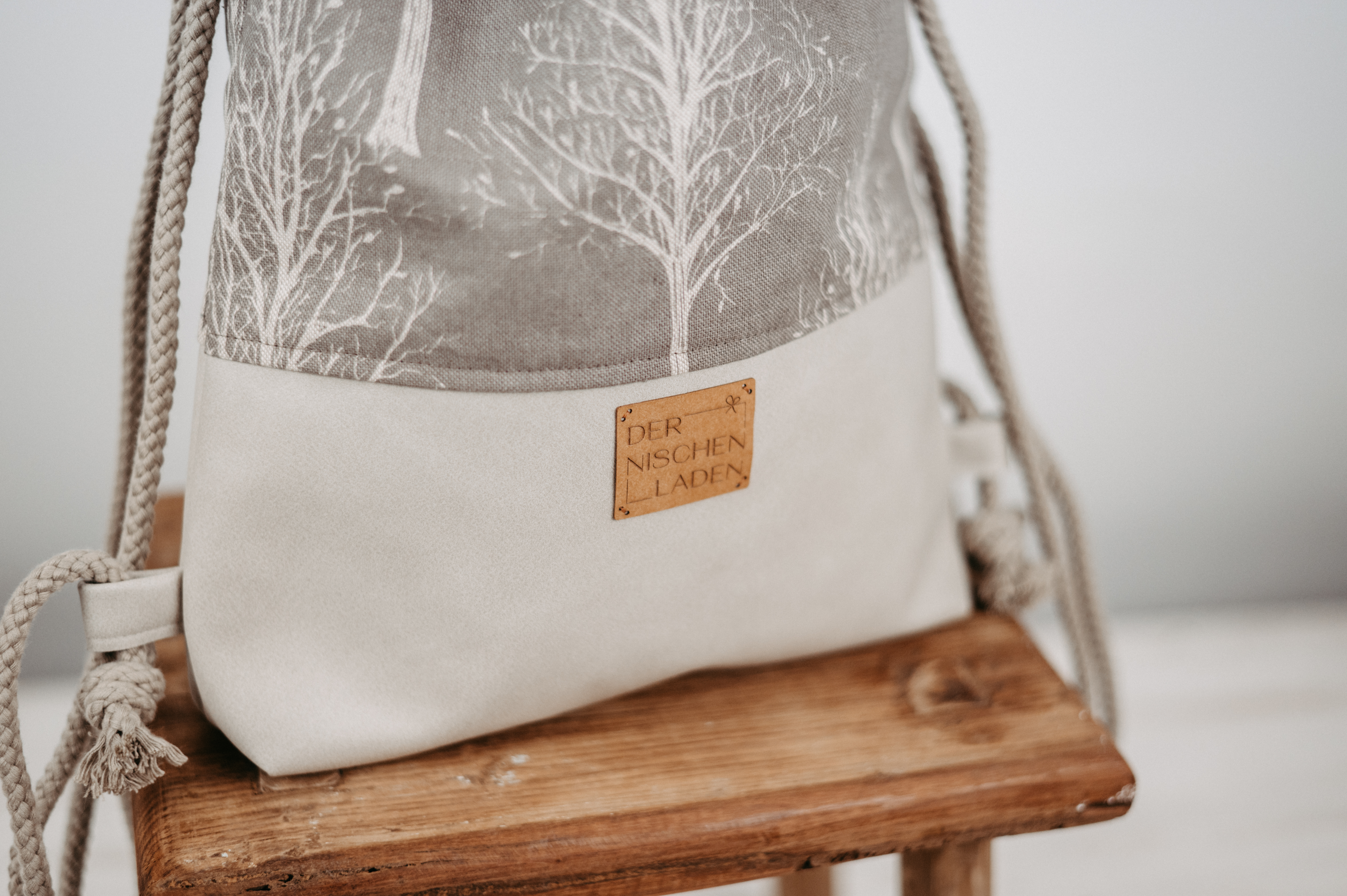 Festivalbag Trees taupe